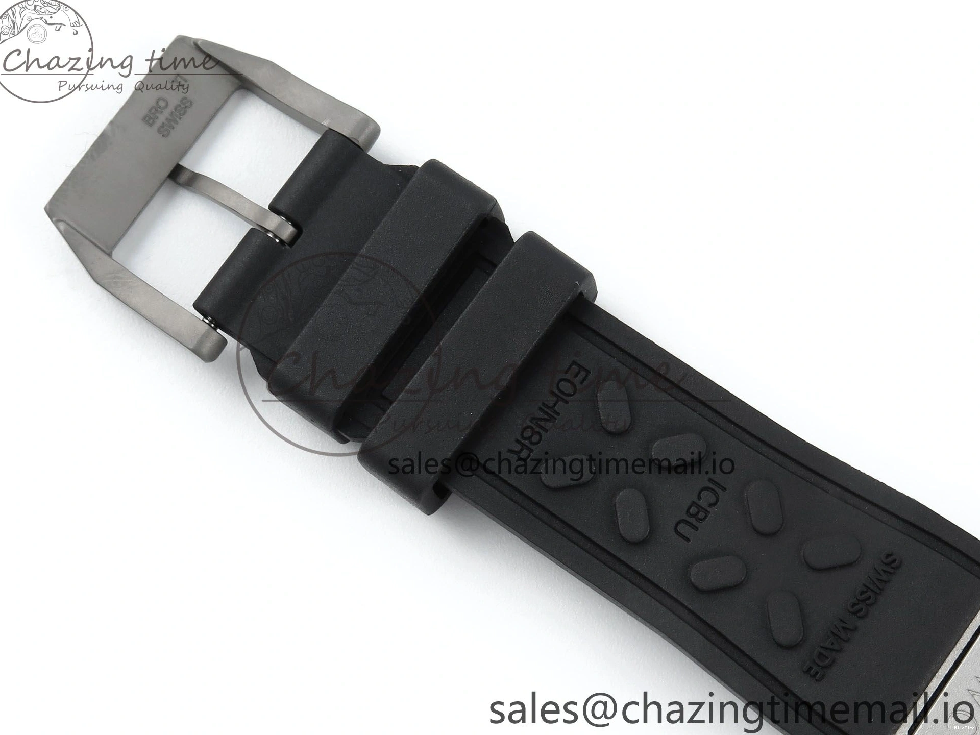 MIROTIME 0424 Pilot Top Gun IW326901 M+F 1:1 Best Edition Black Dial on Black Rubber Strap A SportInspired 6999